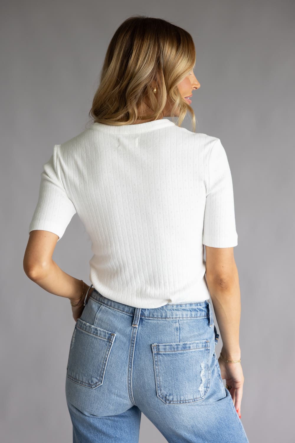 Thread & Supply Sage Top for Women in Ivory