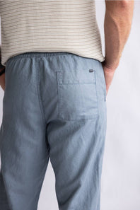 Union Pacifica Linen Pants for Men in Gravity