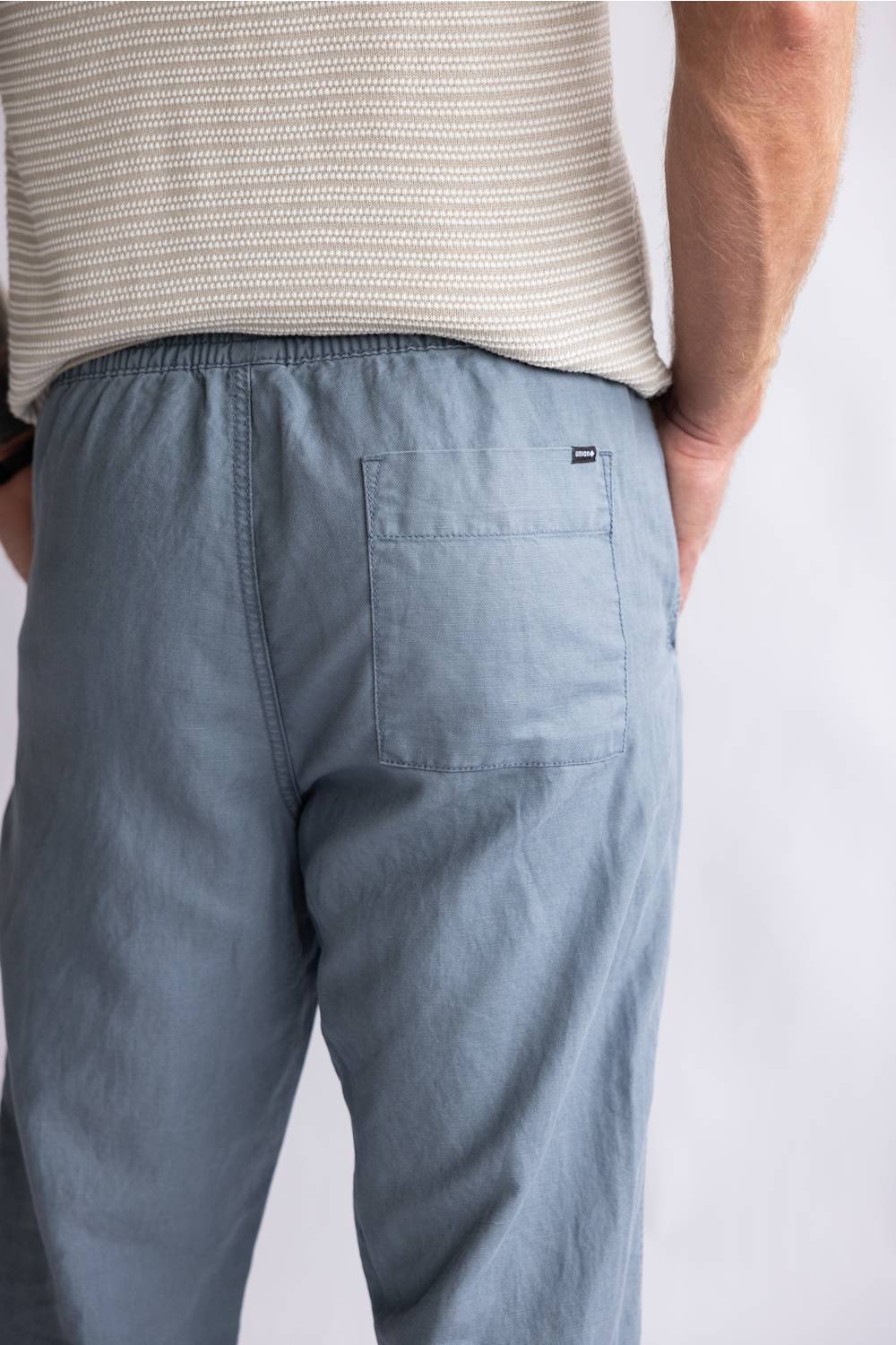 Union Pacifica Linen Pants for Men in Gravity