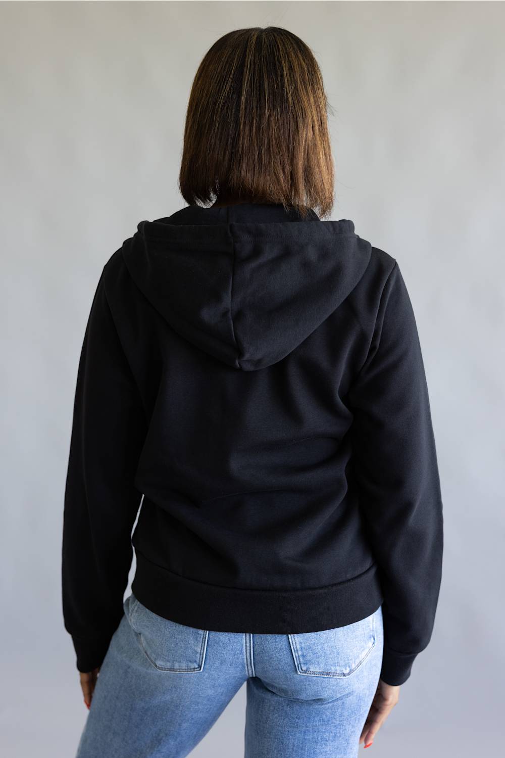 The North Face Evolution Simple Dome Full Zip Hoodie for Women in Black
