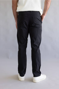 Weatherproof Vintage Faille Utility Pants for Men in Black