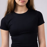 Moa Moa Seamless Shirt for Girls in Black