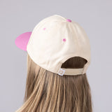 Simply Southern Womens Embroidered Hot Girls Hit Curbs Hat for Women in Cream