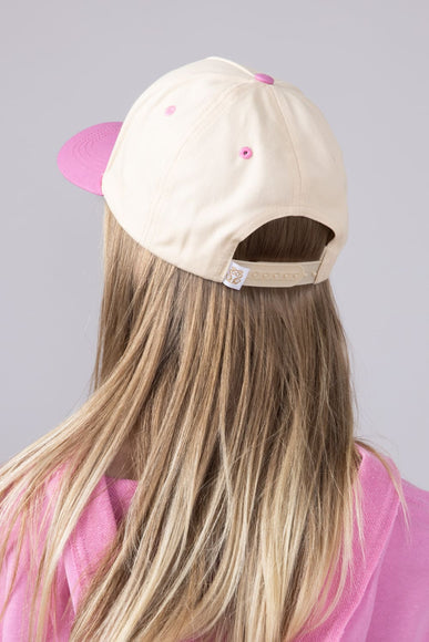 Simply Southern Womens Embroidered Hot Girls Hit Curbs Hat for Women in Cream