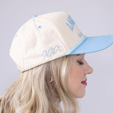 Simply Southern Embroidered Lake Hat for Women in Cream
