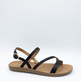 Soda Enfold Sandals for Women in Black