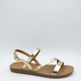 Soda Enfold Sandals for Women in Gold