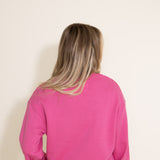 1897 Active Pickleball Left Chest Sweatshirt for Women in Pink