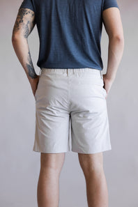 1897 Legends Pull On 8” Shorts for Men in Grey