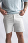 1897 Original Stretch Cotton Shorts for Men in Quiet Gray