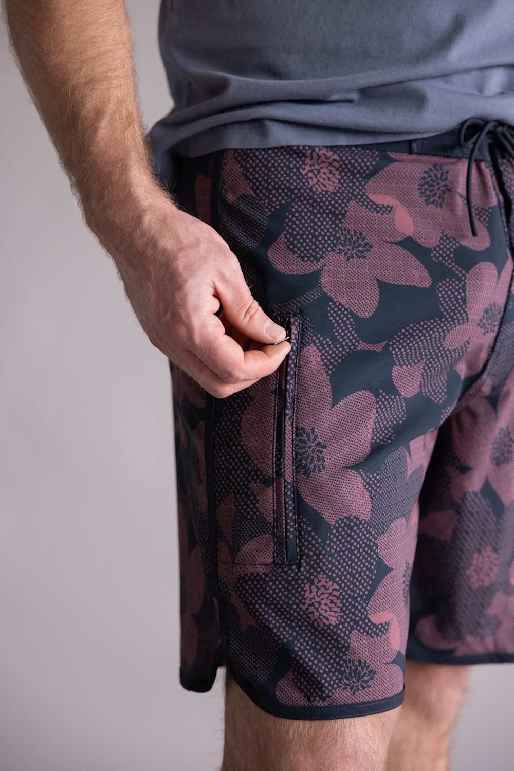 Jetty Atlantic Boardshorts for Men in Mauve