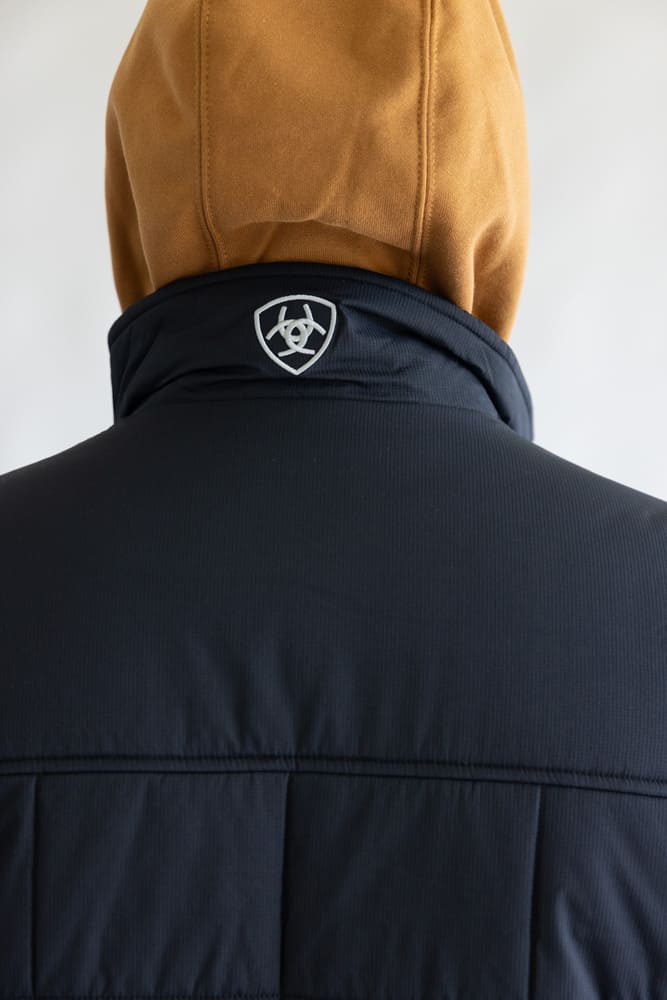 Ariat Crius Insulated Vest for Men in Black