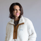 Columbia Boundless Discovery Sherpa Full Zip II Jacket for Women in Chalk