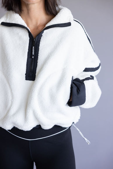 FP Movement Mountain ½ Zip Fleece for Women in White