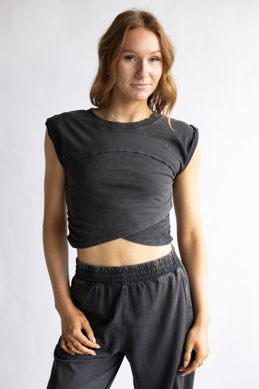 FP Movement Hot Shot Crossover Set for Women in Black