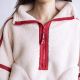 FP Movement Mountain ½ Zip Fleece for Women in Ballet Pink