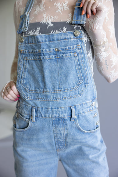 Free People We The Free Deep Trance Overalls for Women in Tunnel Vision