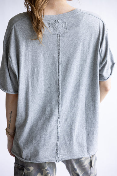 Free People We The Free Nina Tee for Women in Heather Grey