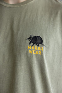 Marsh Wear Ain’t From Around Here T-Shirt for Men in Vintage Moss