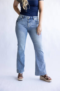 Mica High Rise Bootcut Trouser Jeans for Women
