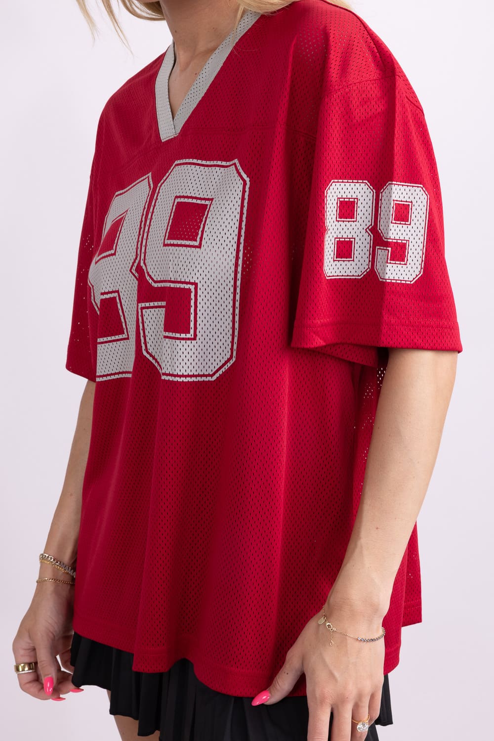 Mimosa Mesh 89 Jersey for Women in Red