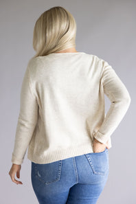 Miracle Embroidered Details Cardigan for Women in Cream