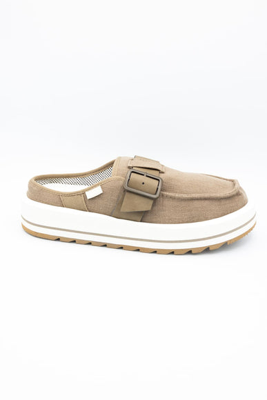 Sanuk Donna Sash Mules for Women in Oxford Tan