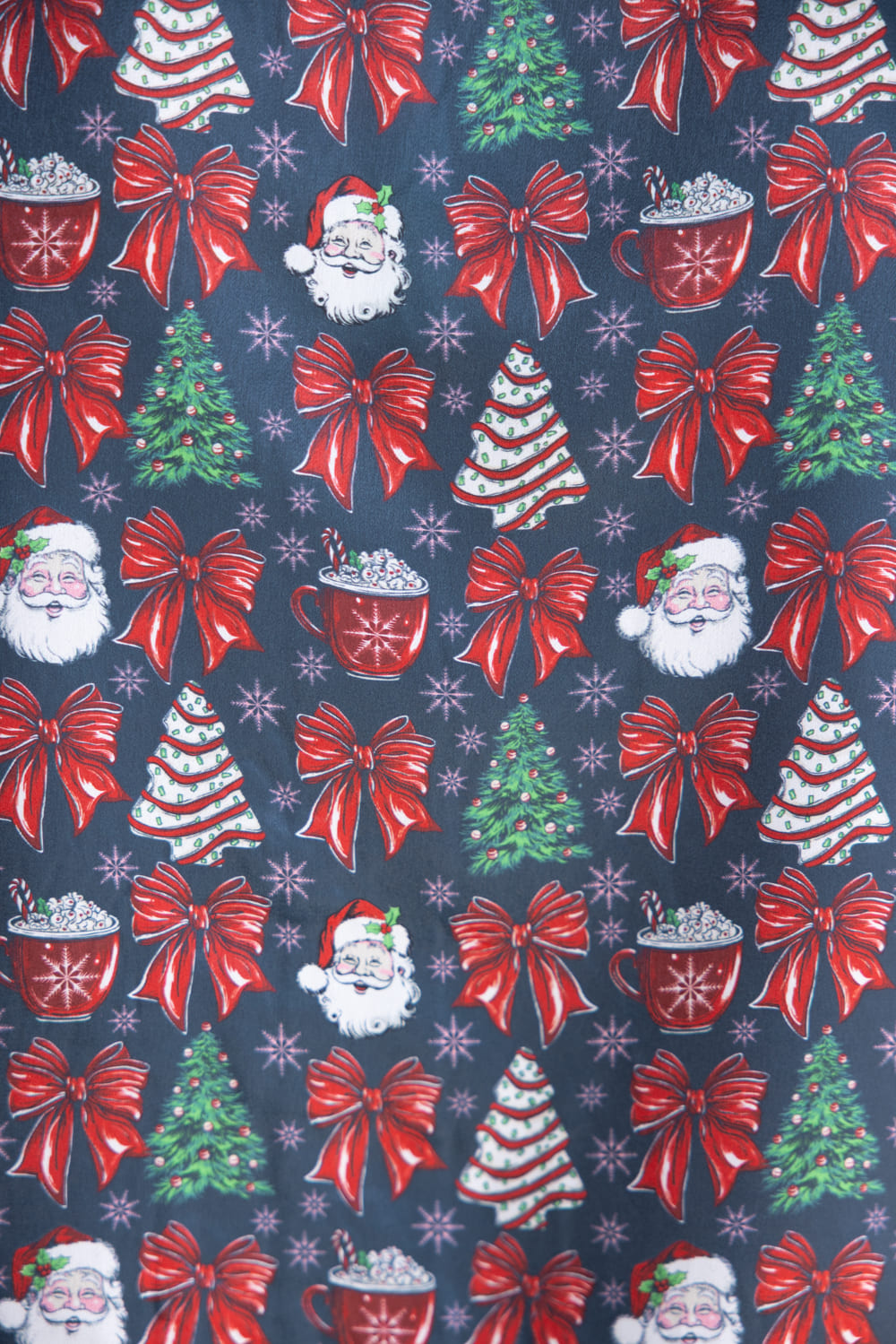 Simply Southern Holiday Pajama Shorts Set for Women in Black Multi