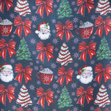 Simply Southern Holiday Pajama Shorts Set for Women in Black Multi