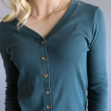 Thread & Supply Abby Shirt for Women in Dark Spruce | T4468SFRTS-DARKSPRUCE
