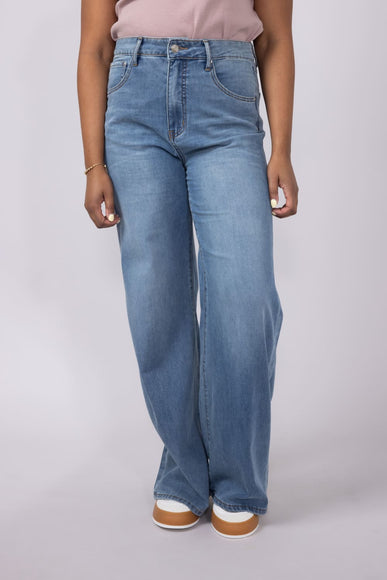 Thread & Supply High Rise Taylor Cloud Wide Leg Jeans for Women