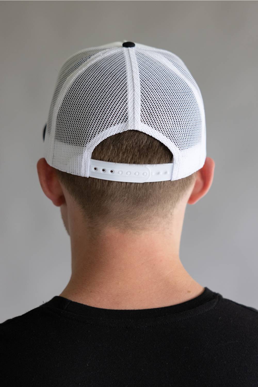 Whiskey Bent Golf Co Trucker Hat for Men in White