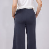 Wide Leg Lounge Pants for Women in Graphite