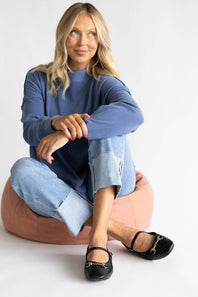 Berness Zamira Mary Jane Flats for Women in Black