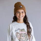 Carhartt Youth Knit Cuff Beanie in Brown
