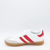 Deer Sneakers for Women in Red/White