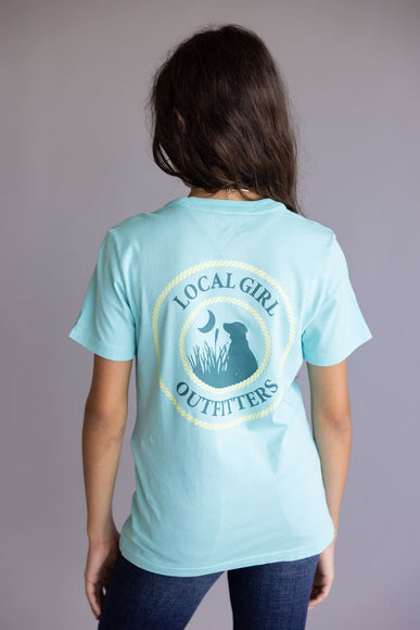 Local Girl Youth Rope T-Shirt in Mint