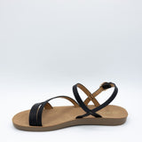 Soda Enfold Sandals for Women in Black