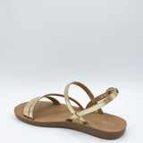 Soda Enfold Sandals for Women in Gold