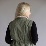 Carhartt Rain Defender Lightweight Insulated Vest for Women in Green 
