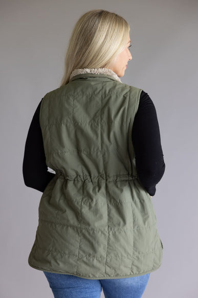 Carhartt Rain Defender Lightweight Insulated Vest for Women in Green 