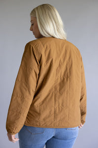 Carhartt Rain Defender Lightweight Insulated Jacket for Women in Carhartt Brown