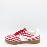 Dolce Vita Voyage Sneakers for Women in Red Gingham | VOYAGE-REDGINGHAM