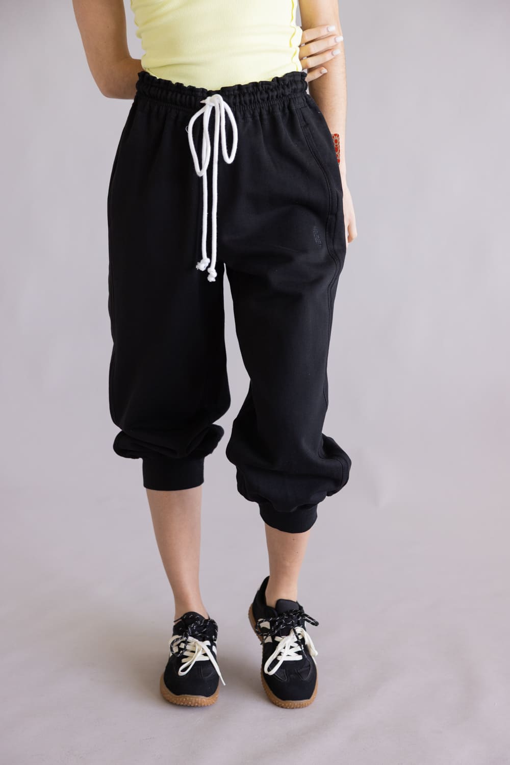 FP Movement Flutter Cropped Joggers for Women in Black