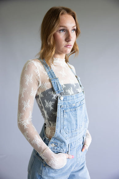 Free People Intimately Lady Lux Sheer Layering Top for Women in Cream