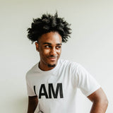 Henry Kellem I AM Graphic T-Shirt in White