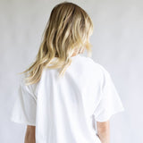 Le Marche Picnic Graphic T-Shirt for Women in Cream
