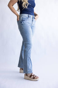 Mica High Rise Bootcut Trouser Jeans for Women