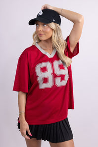 Mimosa Mesh 89 Jersey for Women in Red