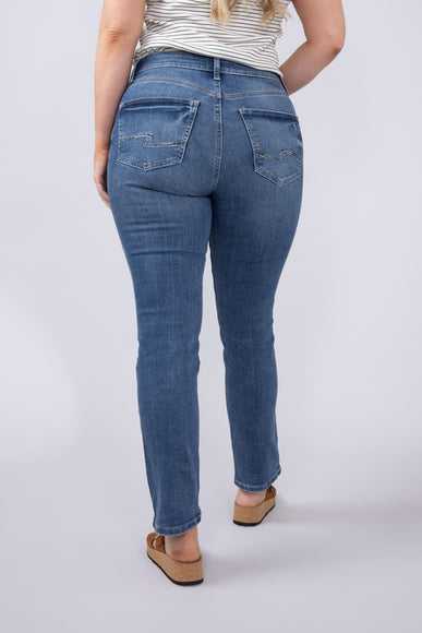 Silver Jeans Avery Straight High Rise Jeans for Women